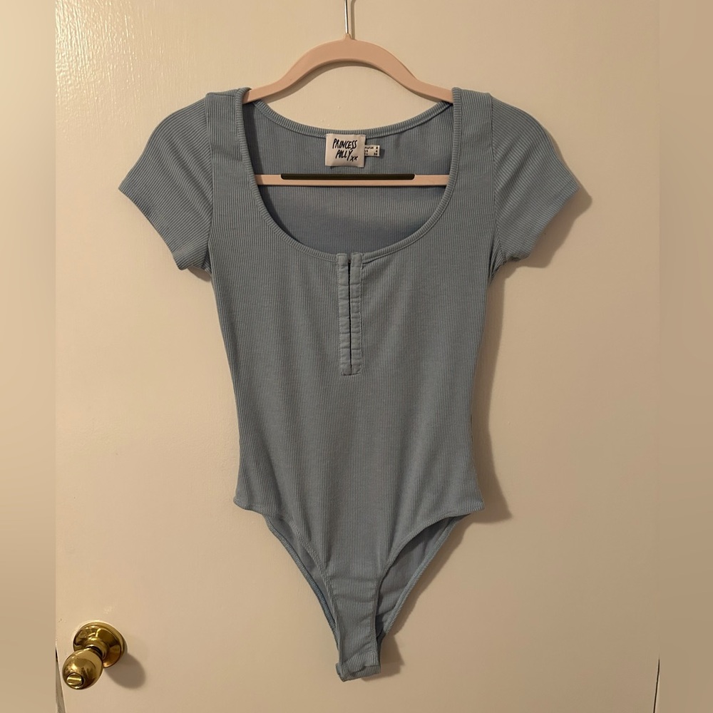 Princess Polly Blue Murphy Bodysuit